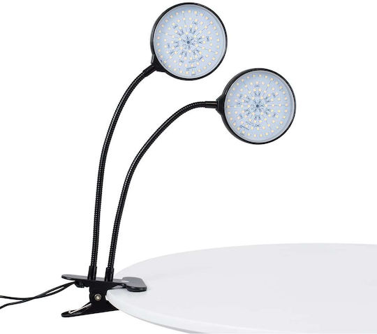 GloboStar Настолници Осветление за растеж 3000К с LED и Мощност 10W Д10xШ30xВ36см.