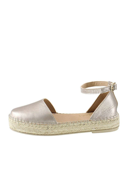 Women's Leather Espadrilles Ammos