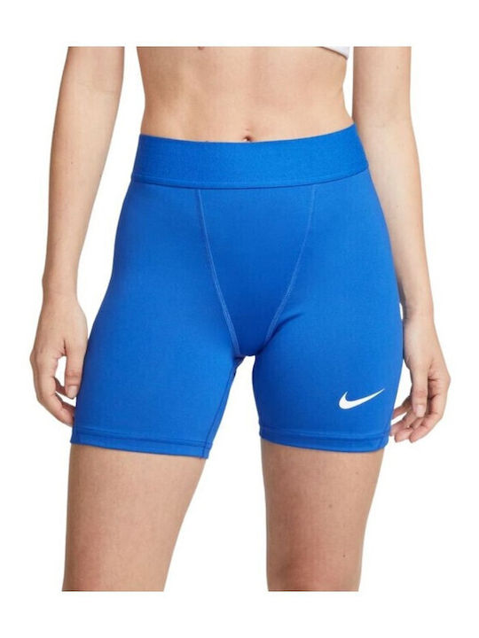 Dri-Fit Training Damen-Leggings-Shorts Formendefinition Blau