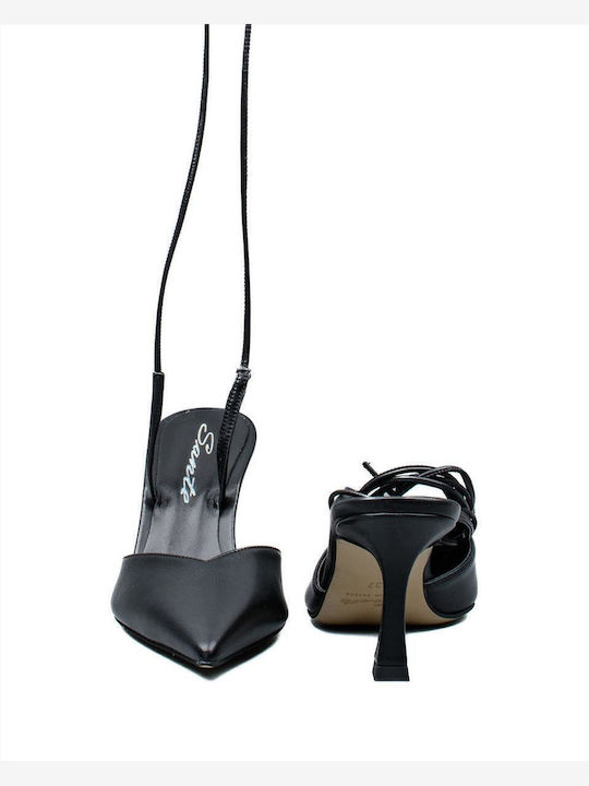 Pointed Toe Black Heels