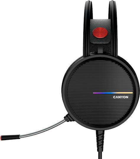 Canyon Interceptor Over Ear Gaming Headset με σύνδεση 3.5mm