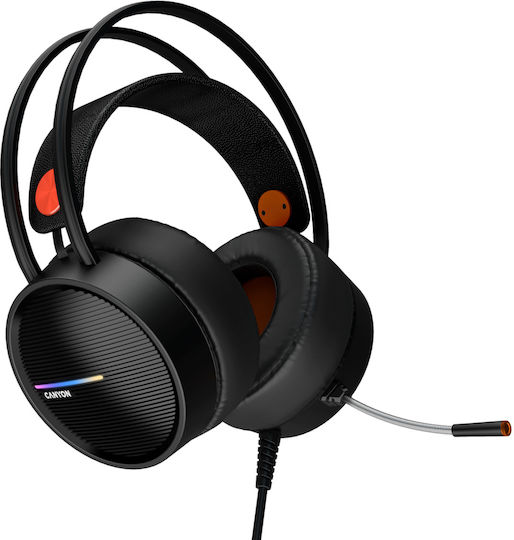 Canyon Interceptor Over Ear Gaming Headset με σύνδεση 3.5mm