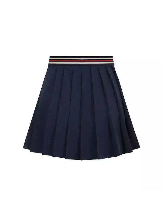 Fila Hausten Pleated Mini Skirt in Navy Blue color