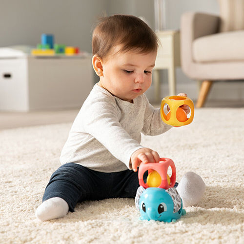 Lamaze Stapelspielzeug Stack Rattle Roll Blocks für 0++ Monate