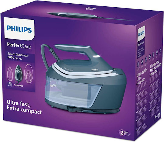 Philips PerfectCare 6000 Σύστημα Σιδερώματος Πίεσης 8bar με Δοχείο 1.8lt