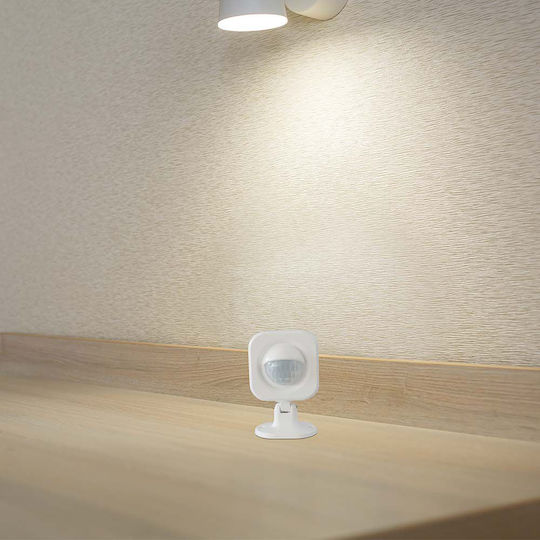 V-TAC Kabelloser Wi-Fi Bewegungsmelder Überwachung 120° Erkennungswinkel 8m