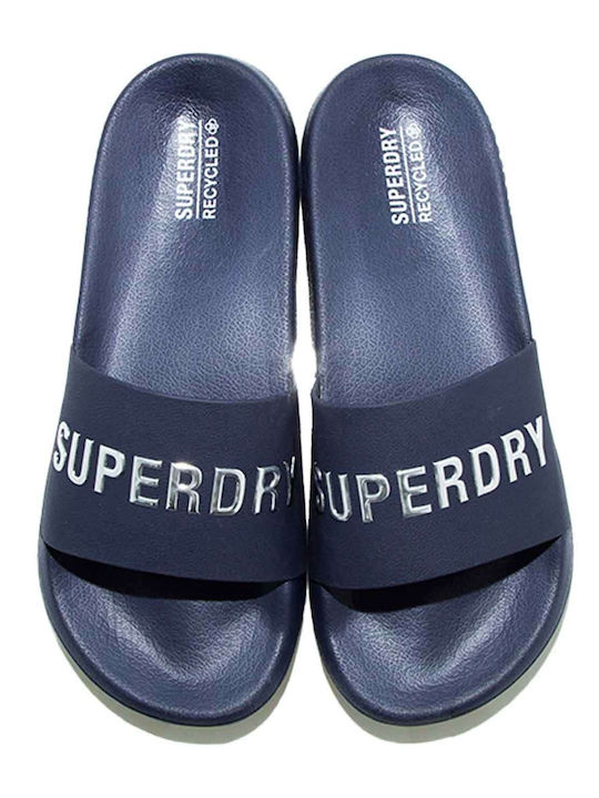 Men's Slides Blue