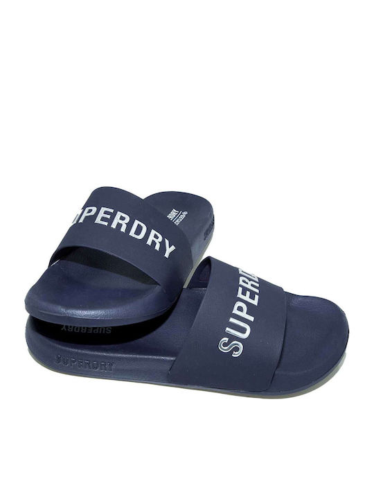 Men's Slides Blue