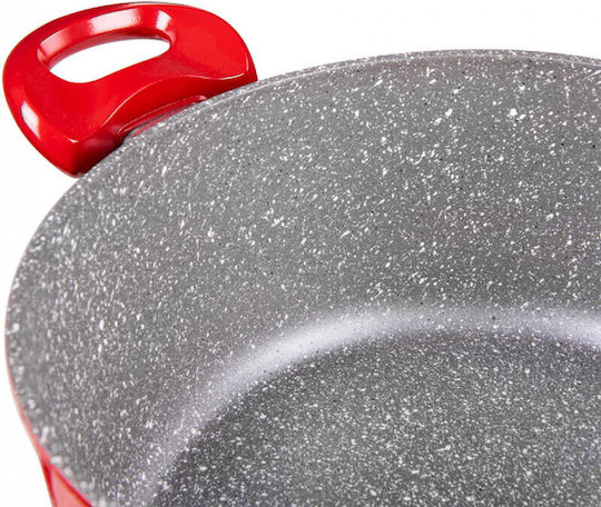 Voltz Oliver Kochtopf aus Aluminium 6.5l / 28cm Rote