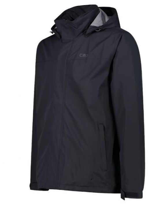 Winter Jacket Waterproof Black