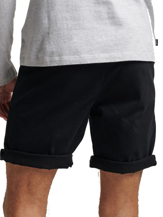 Vintage Officer Men's Shorts Chino Black