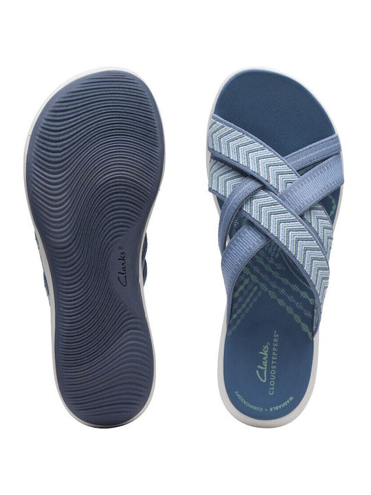 Mira Grove Flache Sandalen für Damen Denim Blue