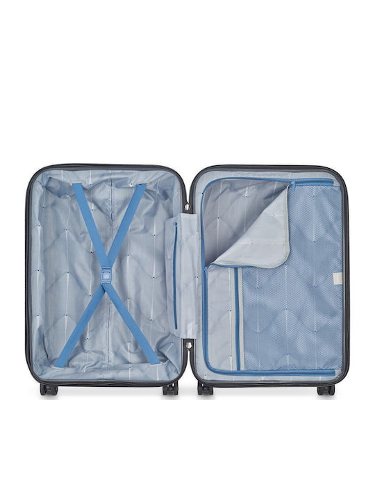 Delsey Freestyle Valiză De Călătorie Medie Tough Graphite Cu 4 Roți Înălțime 66.5 Cm