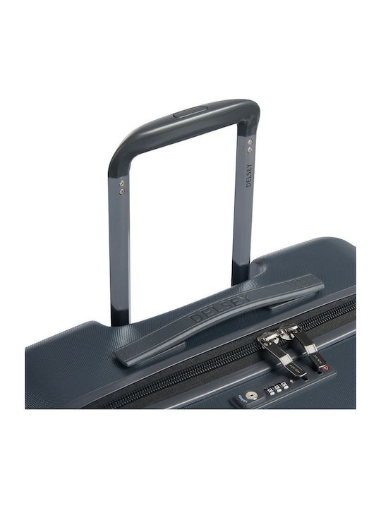 Delsey Freestyle Valiză De Călătorie Medie Tough Graphite Cu 4 Roți Înălțime 66.5 Cm