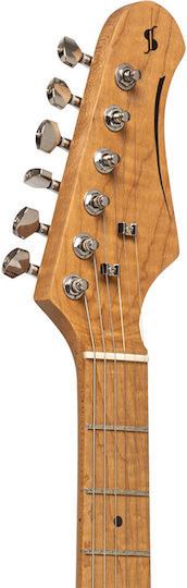 Stagg Set Plus Electric Guitar Telecaster with SH Pickup Configuration Natural
