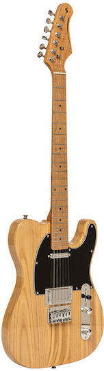 Stagg Set Plus Electric Guitar Telecaster with SH Pickup Configuration Natural