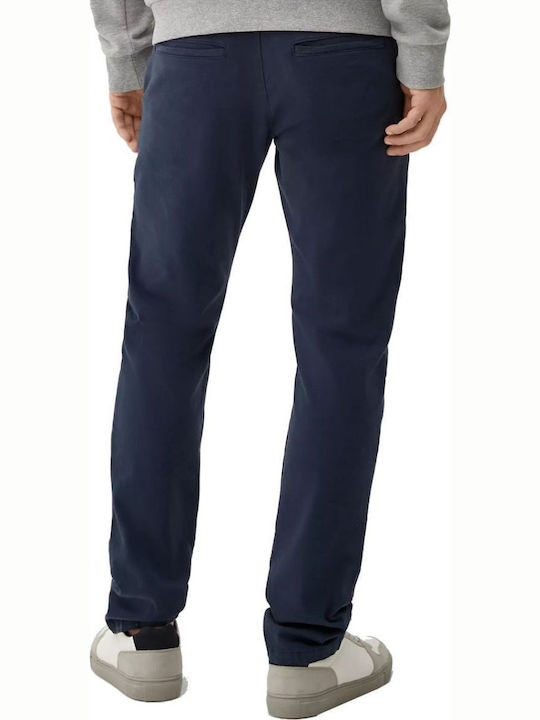 Trousers Chino Elastic in Slim Fit Blue