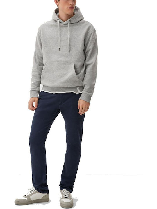 Trousers Chino Elastic in Slim Fit Blue