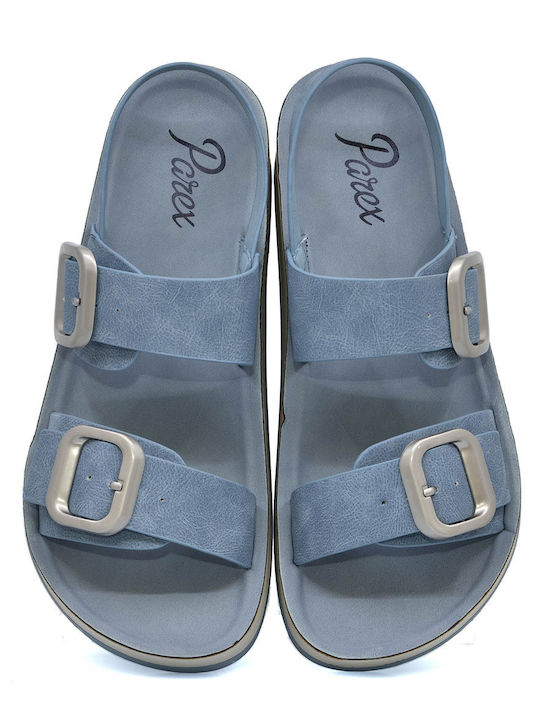 Women's Flat Sandals Light Blue