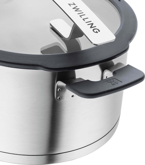 Zwilling J.A. Henckels Комплект Кастрюли От Неръждаема Стомана Сребрист 5 Съда