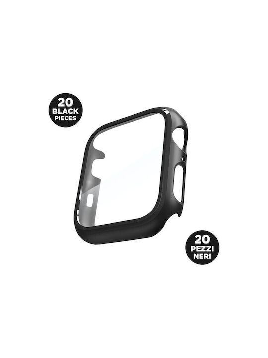 ObaStyle Hard Frame Bumper Full Face Tempered Glass pentru Apple Watch 41mm 1buc 679092344
