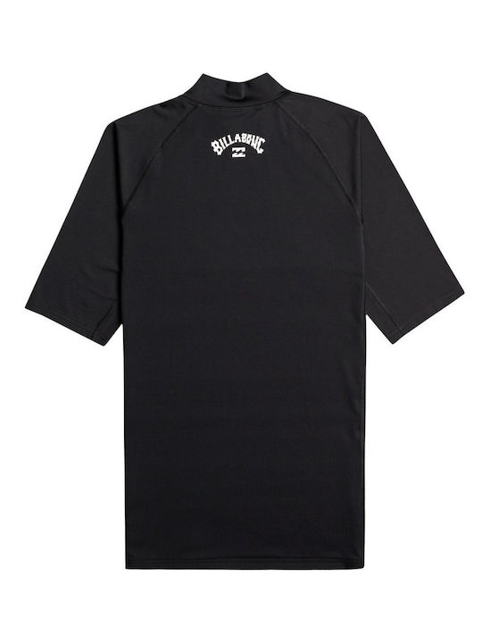 Billabong Men's Short Sleeve Sun Protection Shirt Black