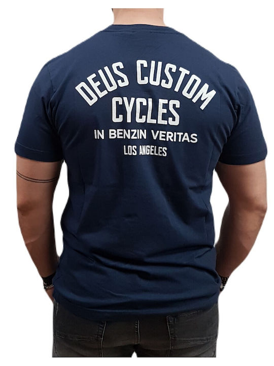 Deus Ex Machina T-shirt Navy Blue