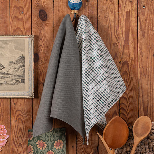 Melinen Carrot Πετσέτα Κουζίνας από 100% Βαμβάκι Olive 45x65cm 2τμχ Melinen Carrot Πετσέτα Κουζίνας από 100% Βαμβάκι Olive 45x65cm 2τμχ