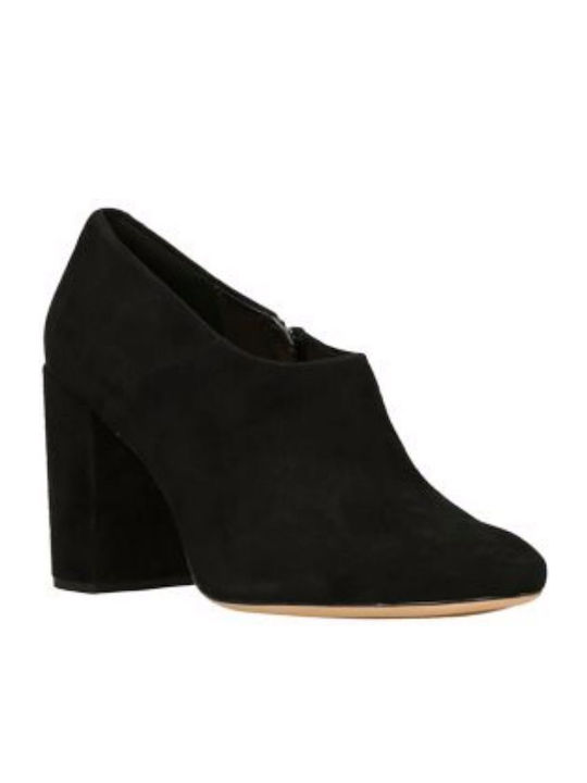 Clarks Amabel Piele Ghete dama Negru