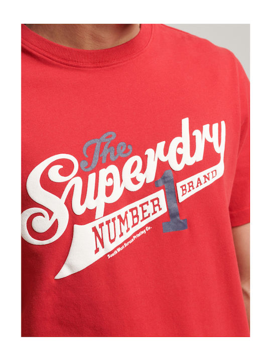College T-shirt Chilli Pepper Red