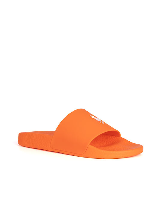 Ralph Lauren Men's Slides Orange