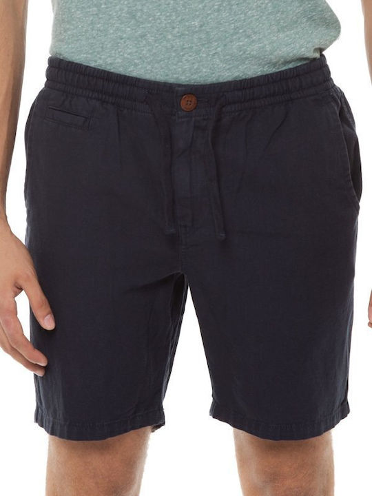Ovin Vintage Men's Shorts Chino Navy Blue