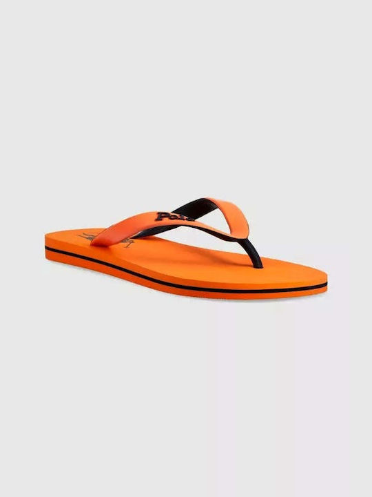 Ralph Lauren Men's Flip Flops Orange