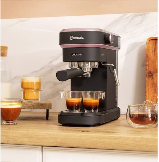 Cecotec Cafelizzia 890 Automatic Espresso Machine 1350W Pressure 20bar Rose