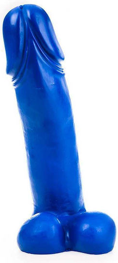 All Black All Blue Baptiste Ρεαλιστικό Dildo με Όρχεις Μπλε 41cm