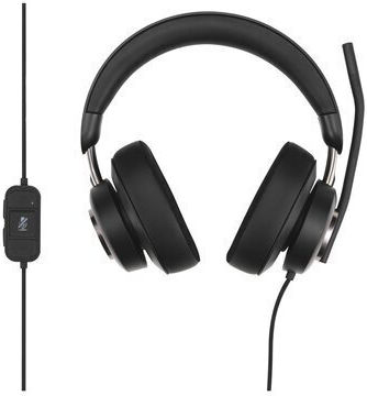 Kensington H2000 Надушници Мултимедийни слушалки с микрофон и връзка USB-C в Черен цвят