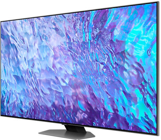 Samsung Smart Τηλεόραση 55" 4K UHD QLED Q80C HDR (2023) QE55Q80CATXXH