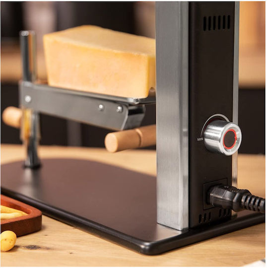 Cecotec Raclette Cheese&grill 6000 Επιτραπέζια Ηλεκτρική Ψησταριά Raclette Λείας Πλάκας 600W με Ρυθμιζόμενο Θερμοστάτη