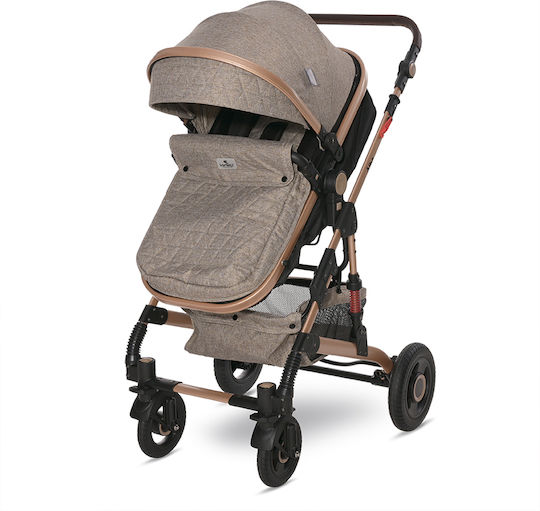 Lorelli Alba Premium 2 in 1 Adjustable 2 in 1 Baby Stroller Suitable for Newborn Pearl Beige 11.15kg