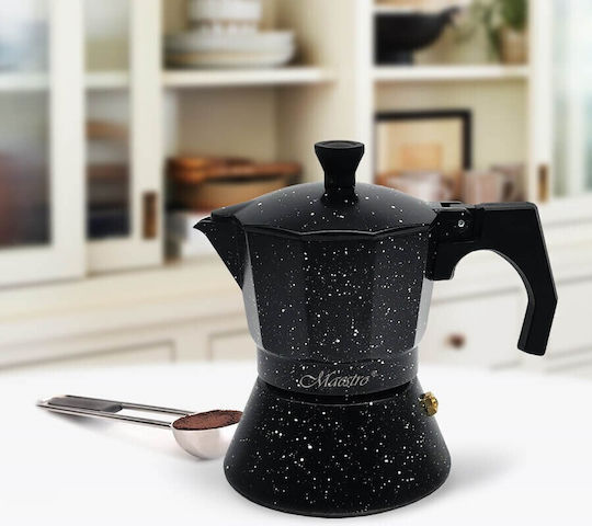 Maestro Maestro Espresso Pot 9 Cups Black