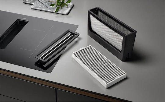 Miele Induction Cooktop Autonomous with Hood 80x52εκ.