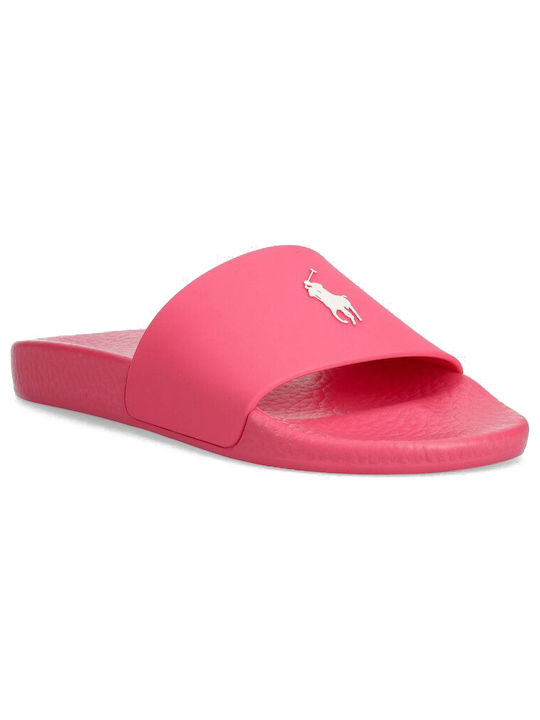 Ralph Lauren Slides Hot Pink