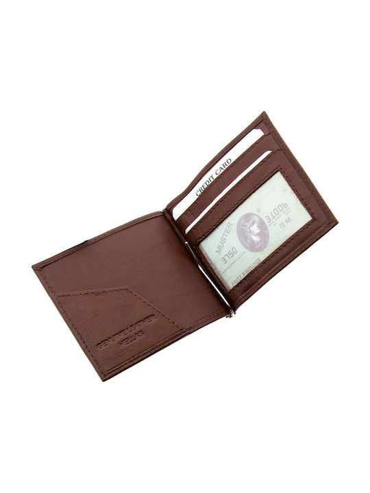 Kappa 1470A Men's Leather Wallet Brown