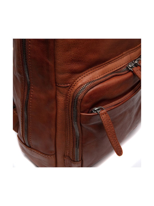 The Chesterfield Brand Men's Leather Backpack Cognac