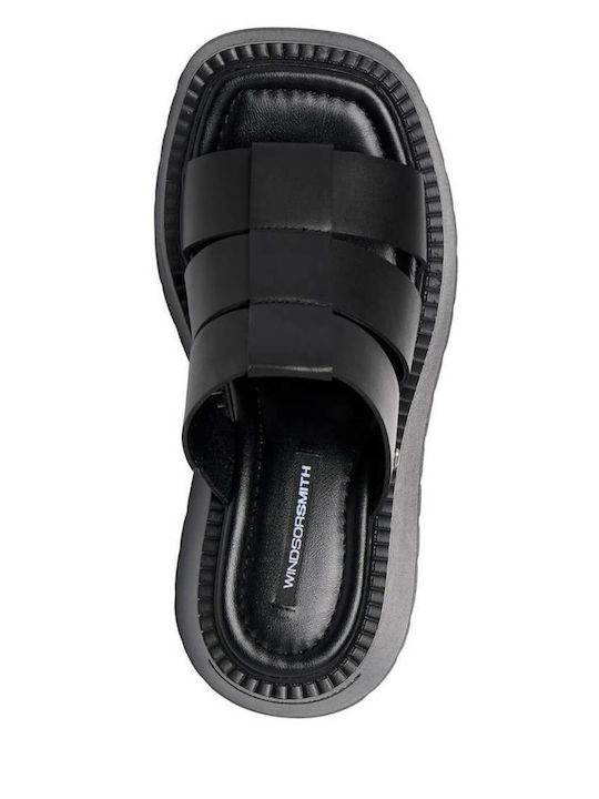 Capricorn Women's Black Summer Platforms