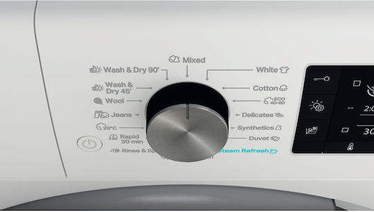 Whirlpool FFWDD 107426 BSV EE Waschtrockner 10kg/7kg Dampf 1400 Umdrehungen