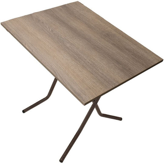 Clack Κουζίνας Πτυσσόμενο Σταχτί 80x60x75εκ. Clack Κουζίνας Πτυσσόμενο Σταχτί 80x60x75εκ.