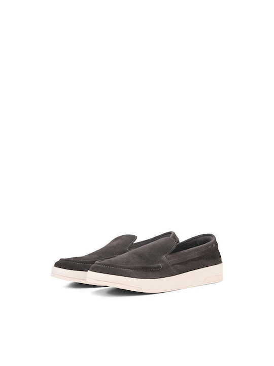 Suede Ανδρικά Loafers Pirate Black