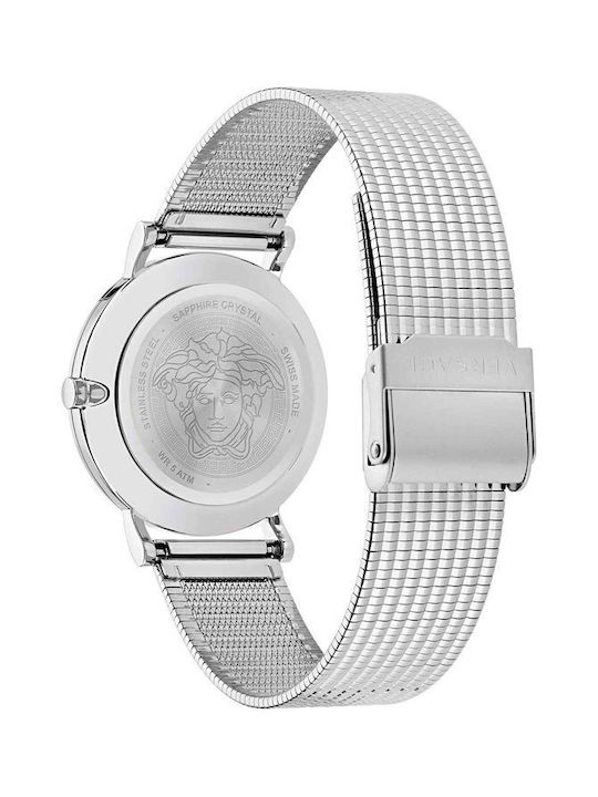 Versace New Generation Watch with Silver Metal Bracelet