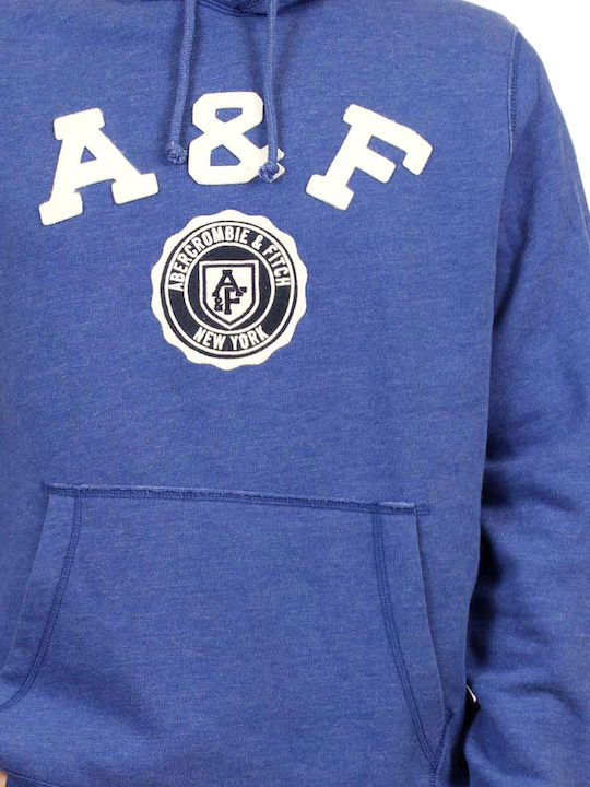 Sweatshirt with Hood Blue